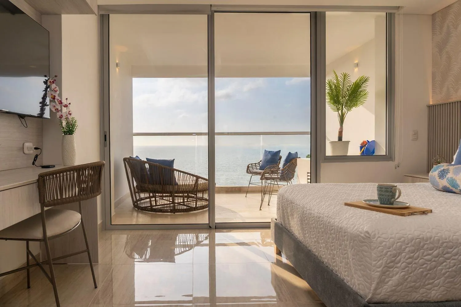Cb1315 Preciosa Familiar Suite Vista Al Mar Crespo Cartagena Διαμέρισμα